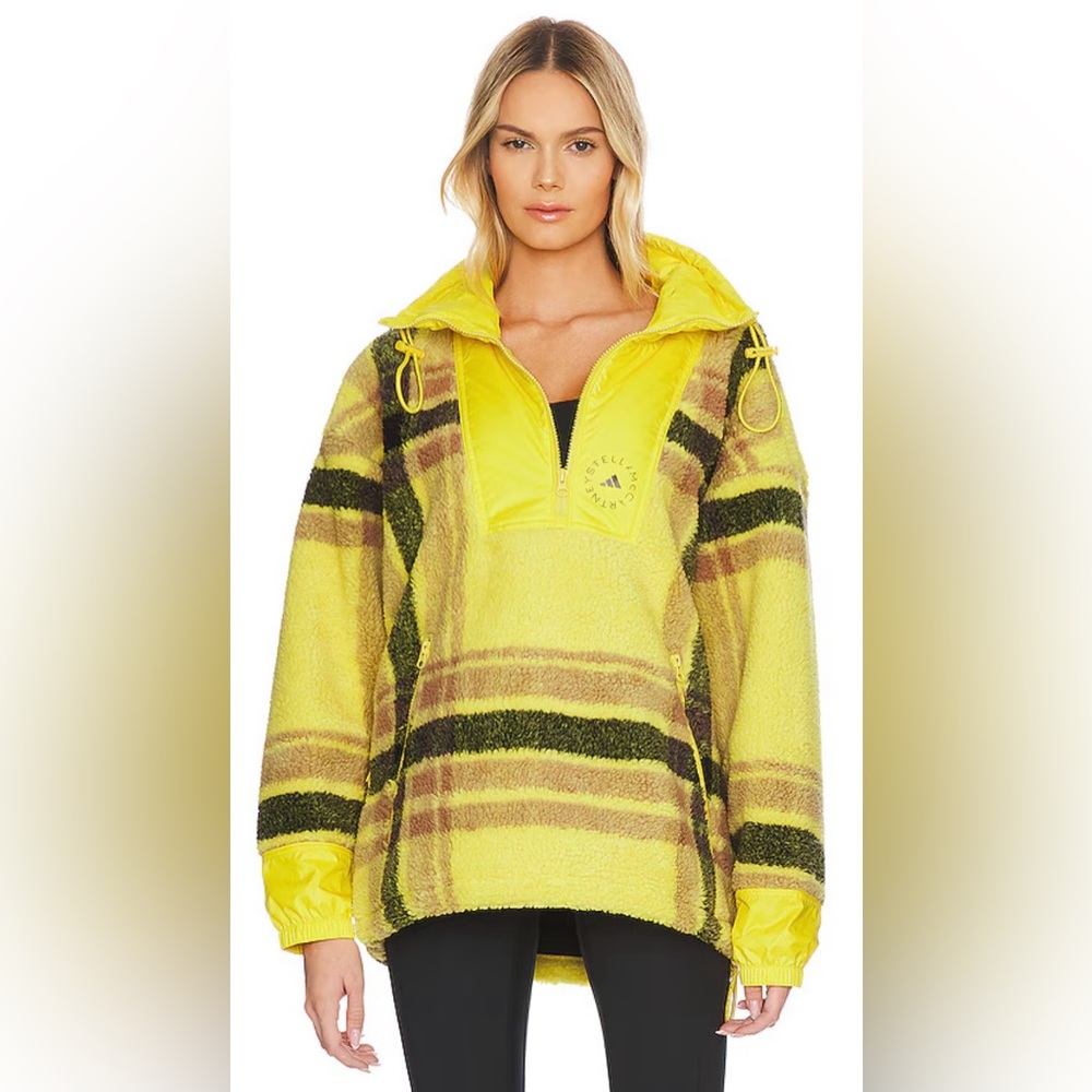 Adidas by Stella McCartney Fleece Jacquard Winter Jacket